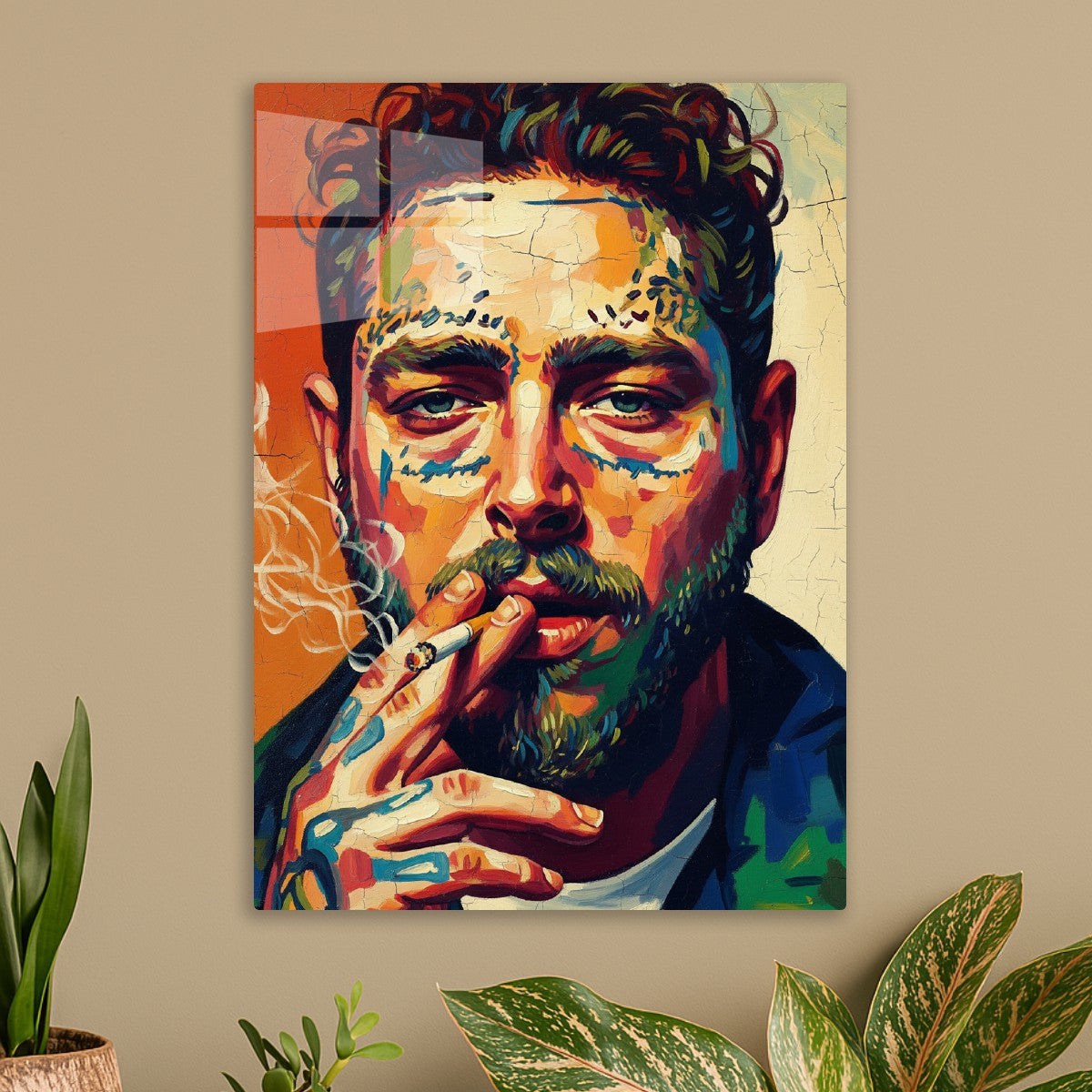 Post Malone smoking