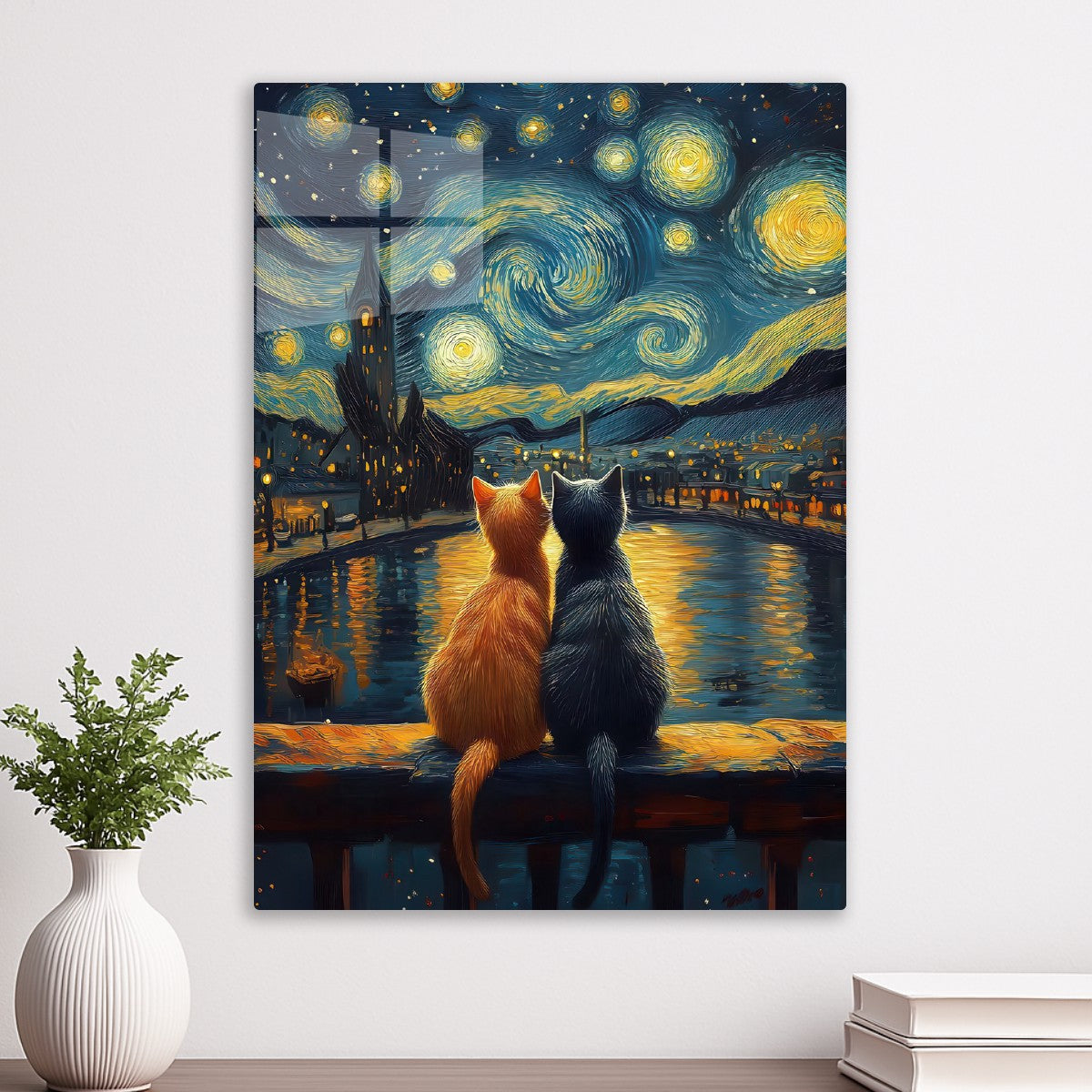 Starry Night Cats