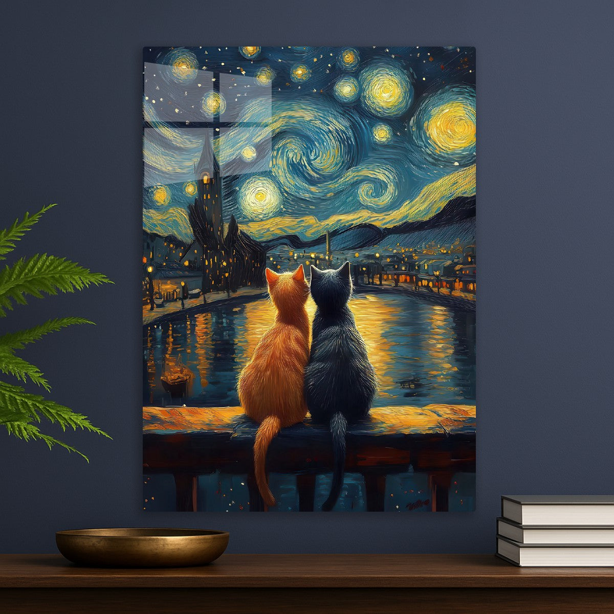 Starry Night Cats
