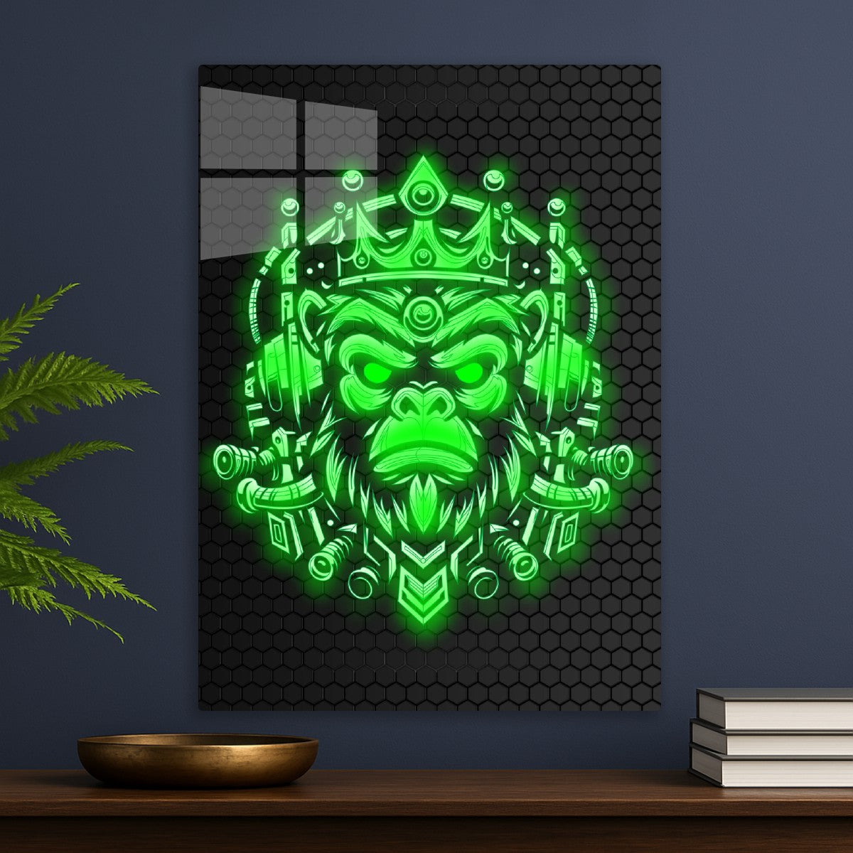 Cyber King Gorilla: Neon Power