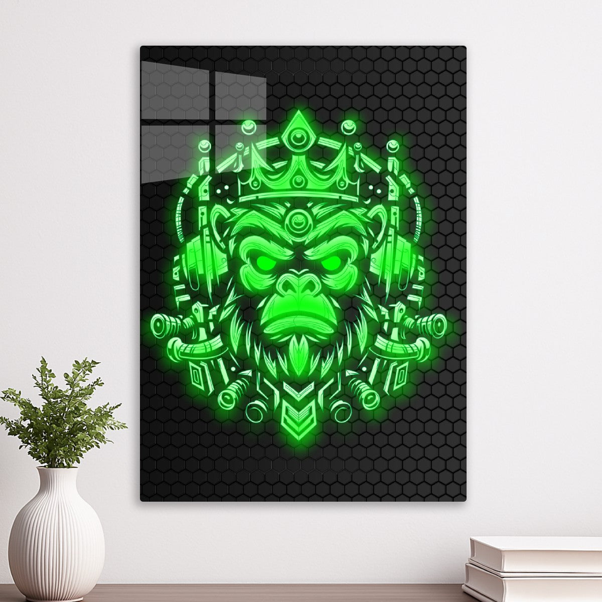 Cyber King Gorilla: Neon Power