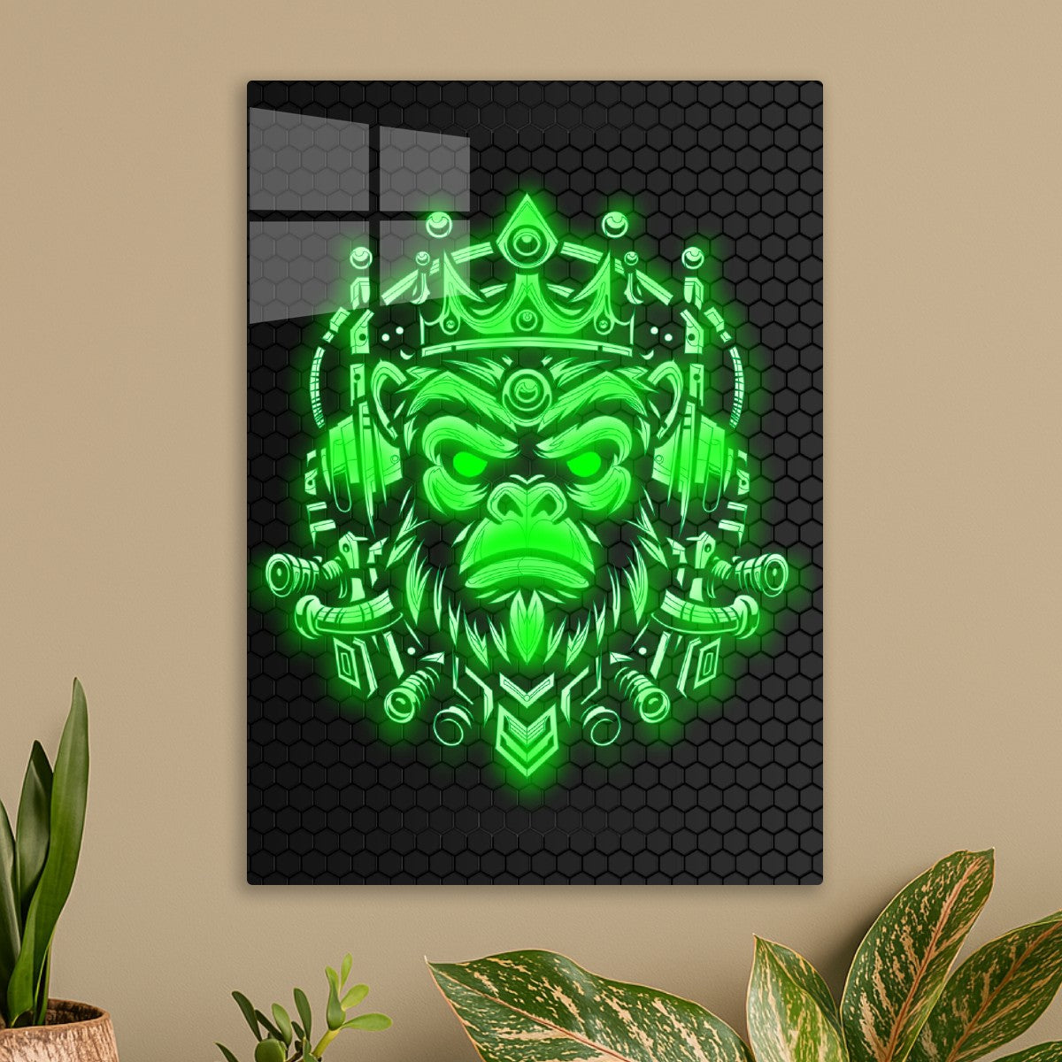 Cyber King Gorilla: Neon Power
