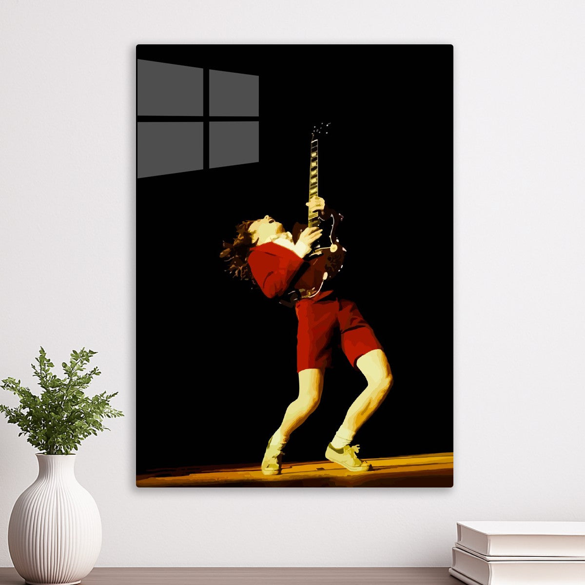 Angus Young In Action