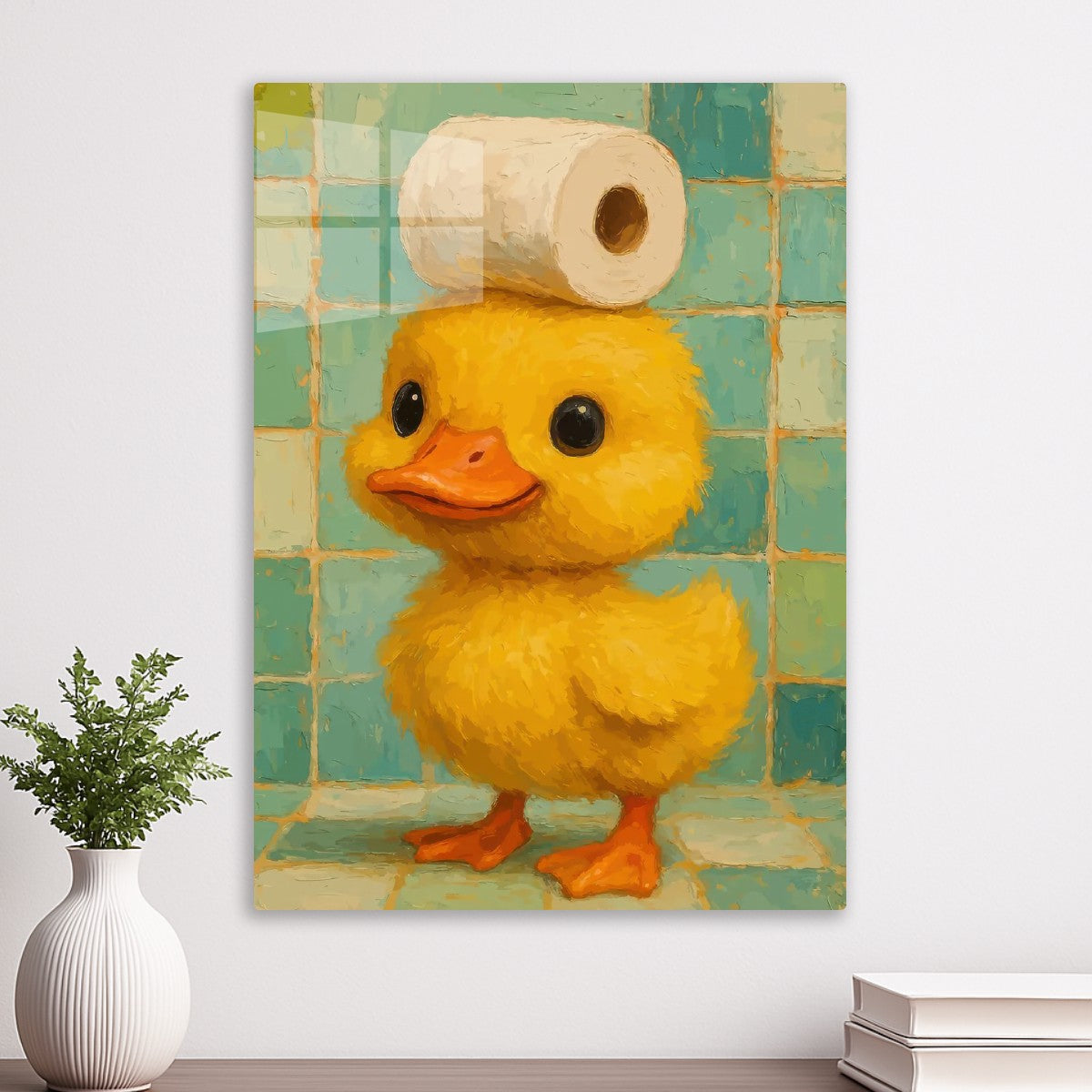 Toilet Paper Hat Duck