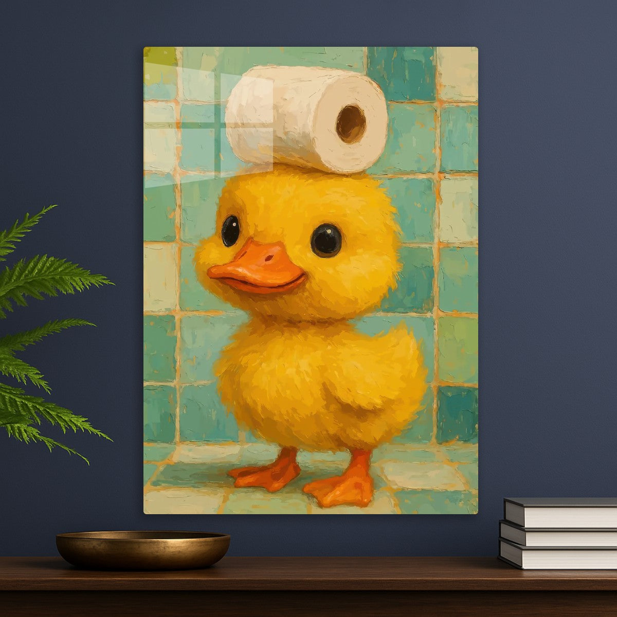 Toilet Paper Hat Duck