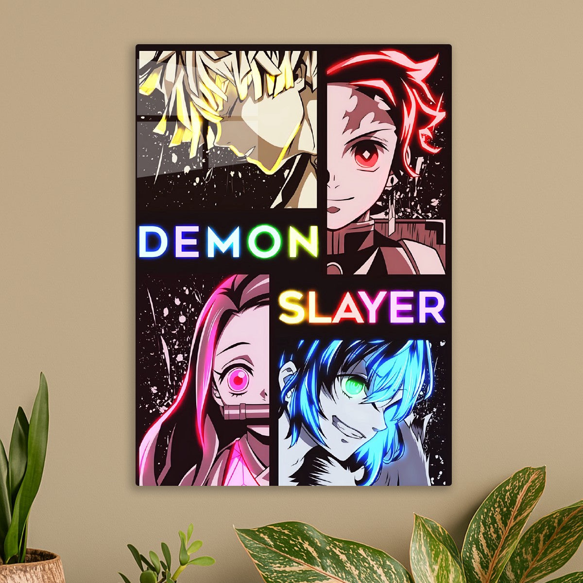 Demon Slayer Neon Color