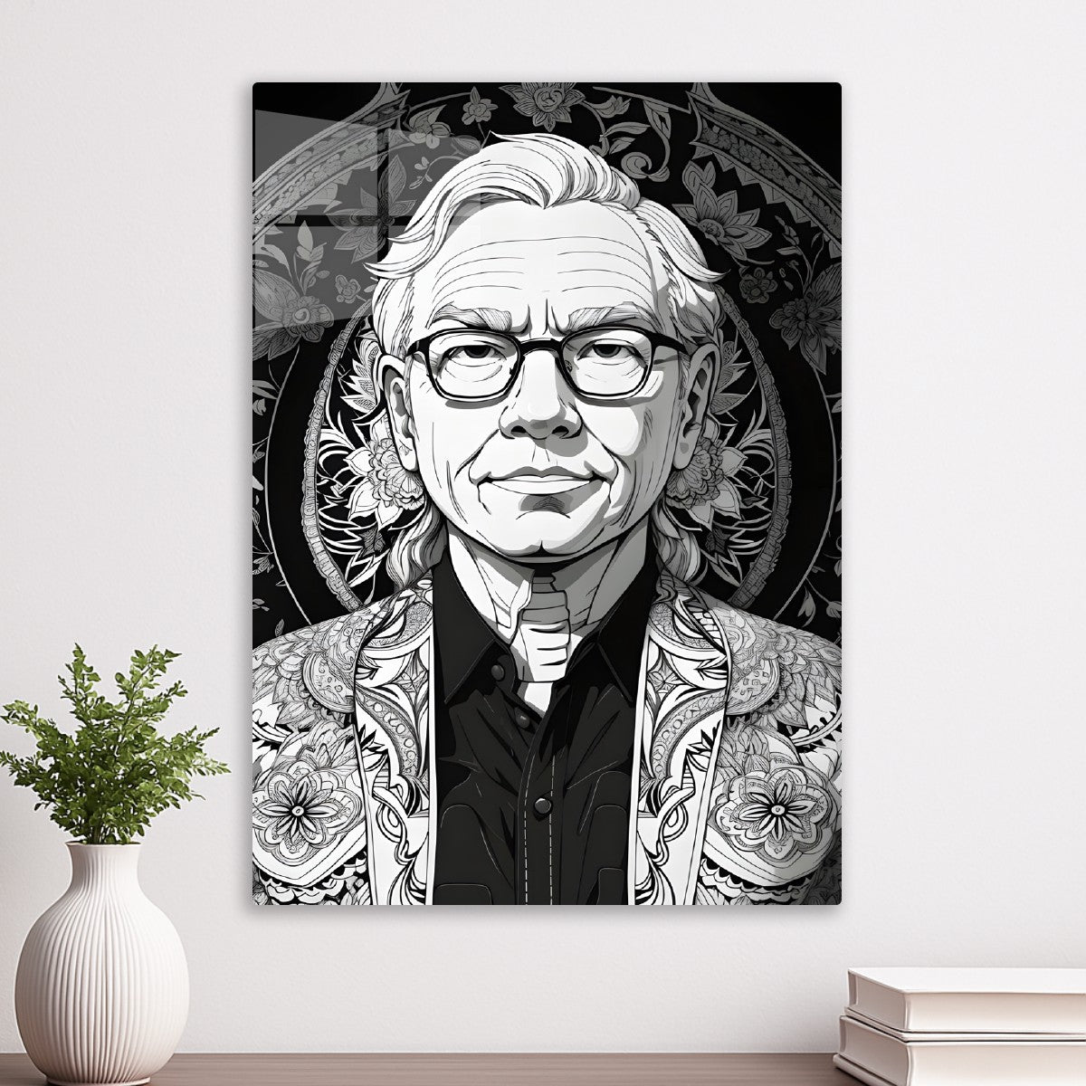 Black White of Warren Buffett