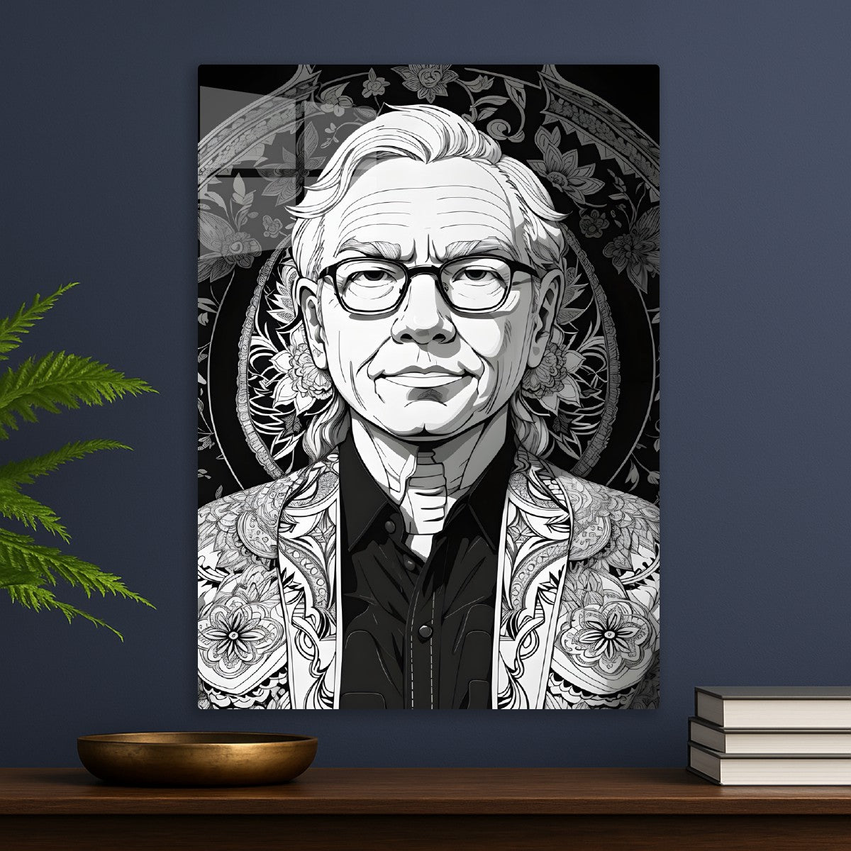 Black White of Warren Buffett