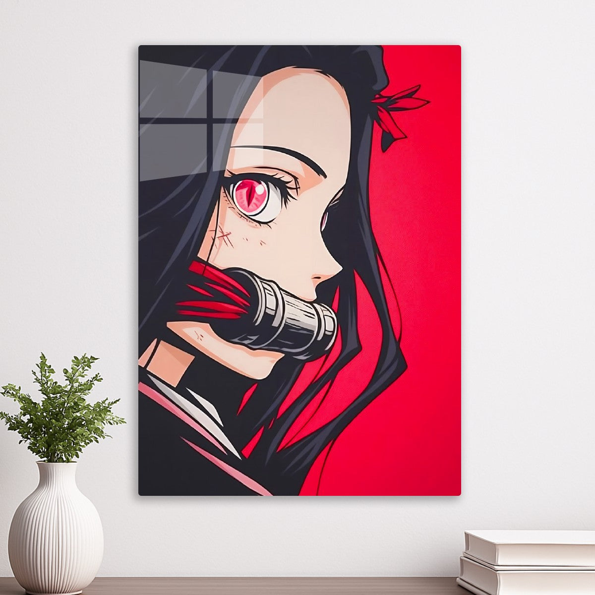 Silent Crimson Nezuko Kamado, Demon Slayer Kimetsu no Yaiba