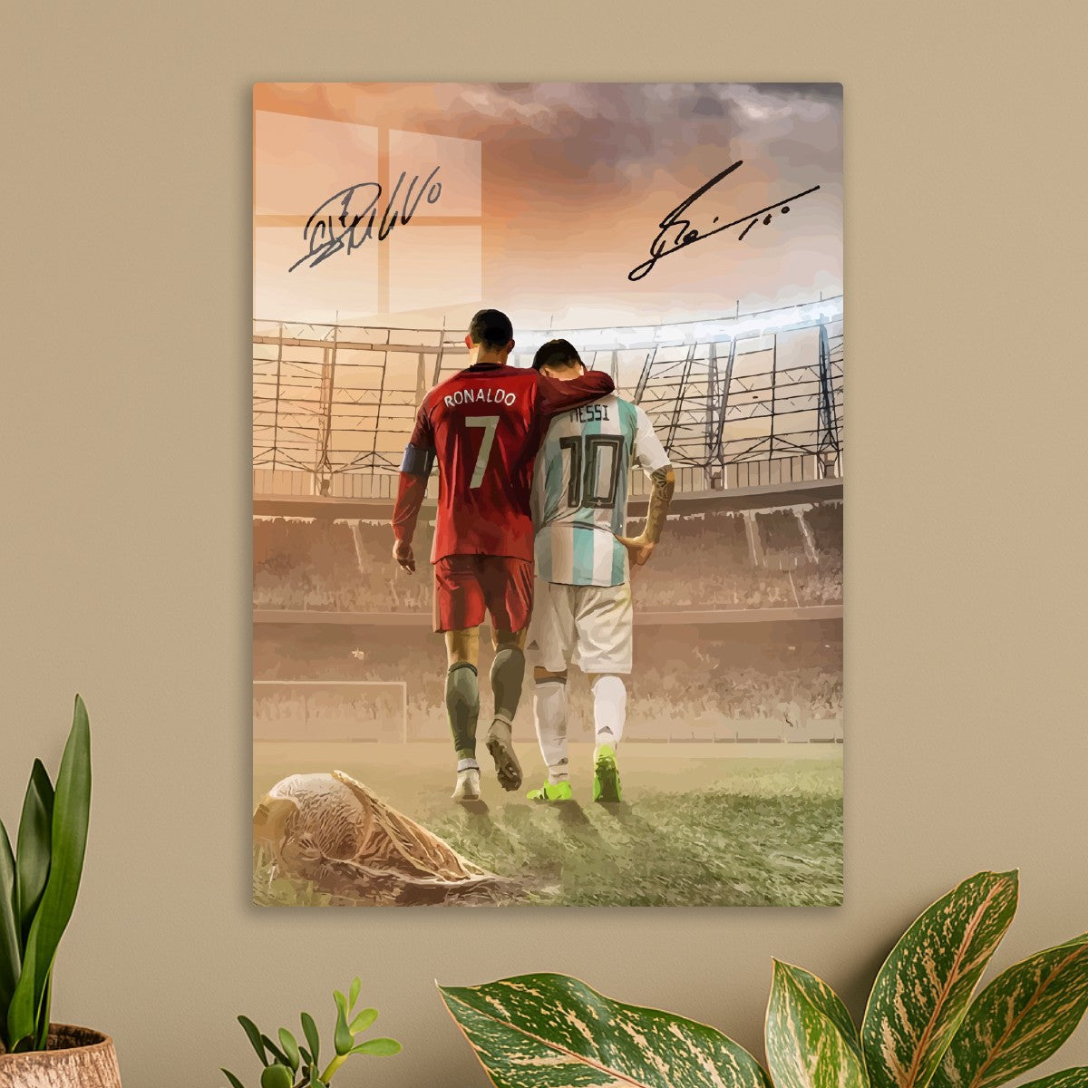 Cristiano Ronaldo and Lionel Messi