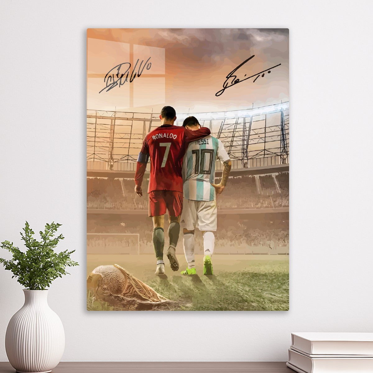 Cristiano Ronaldo and Lionel Messi