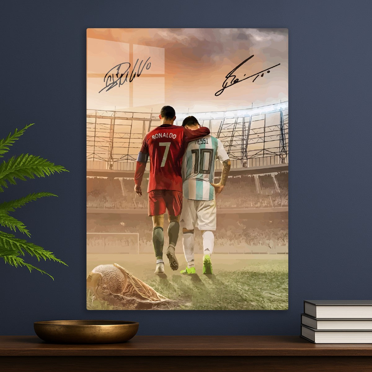 Cristiano Ronaldo and Lionel Messi