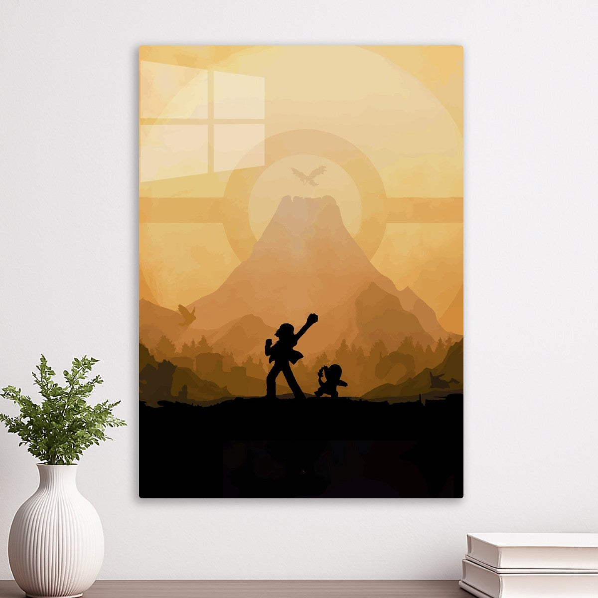 Minimalist Pokemon art
