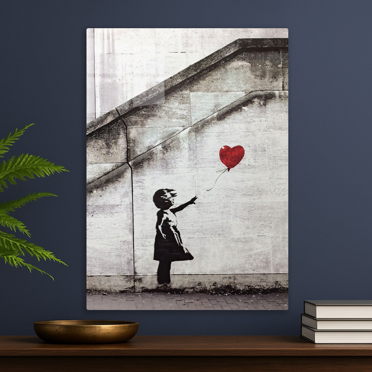 BANKSY Red Balloon girl 