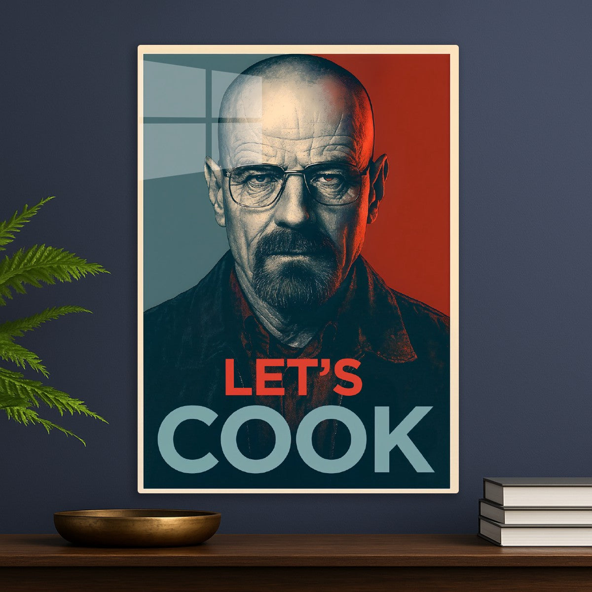 Walter White Let's Cook Art