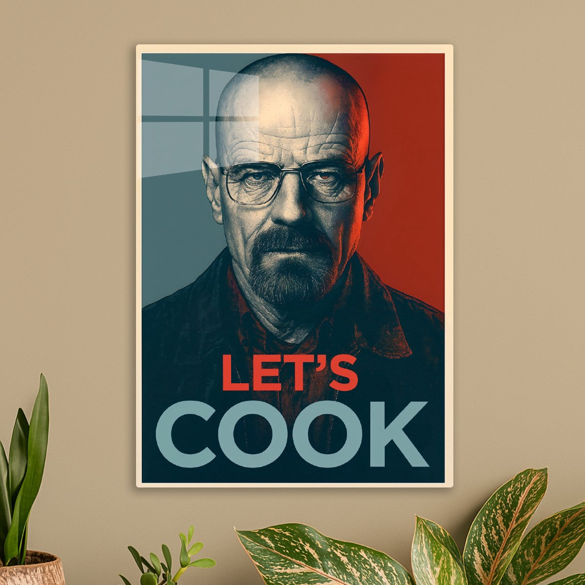 Walter White Let's Cook Art