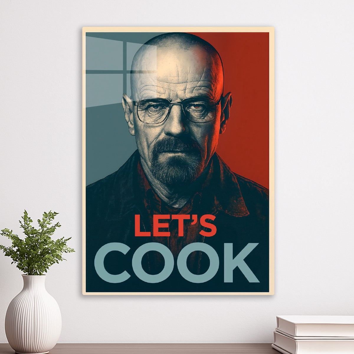 Walter White Let's Cook Art