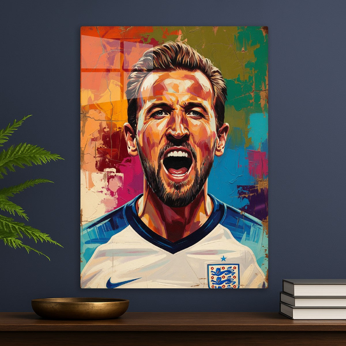 Harry Kane abstract art