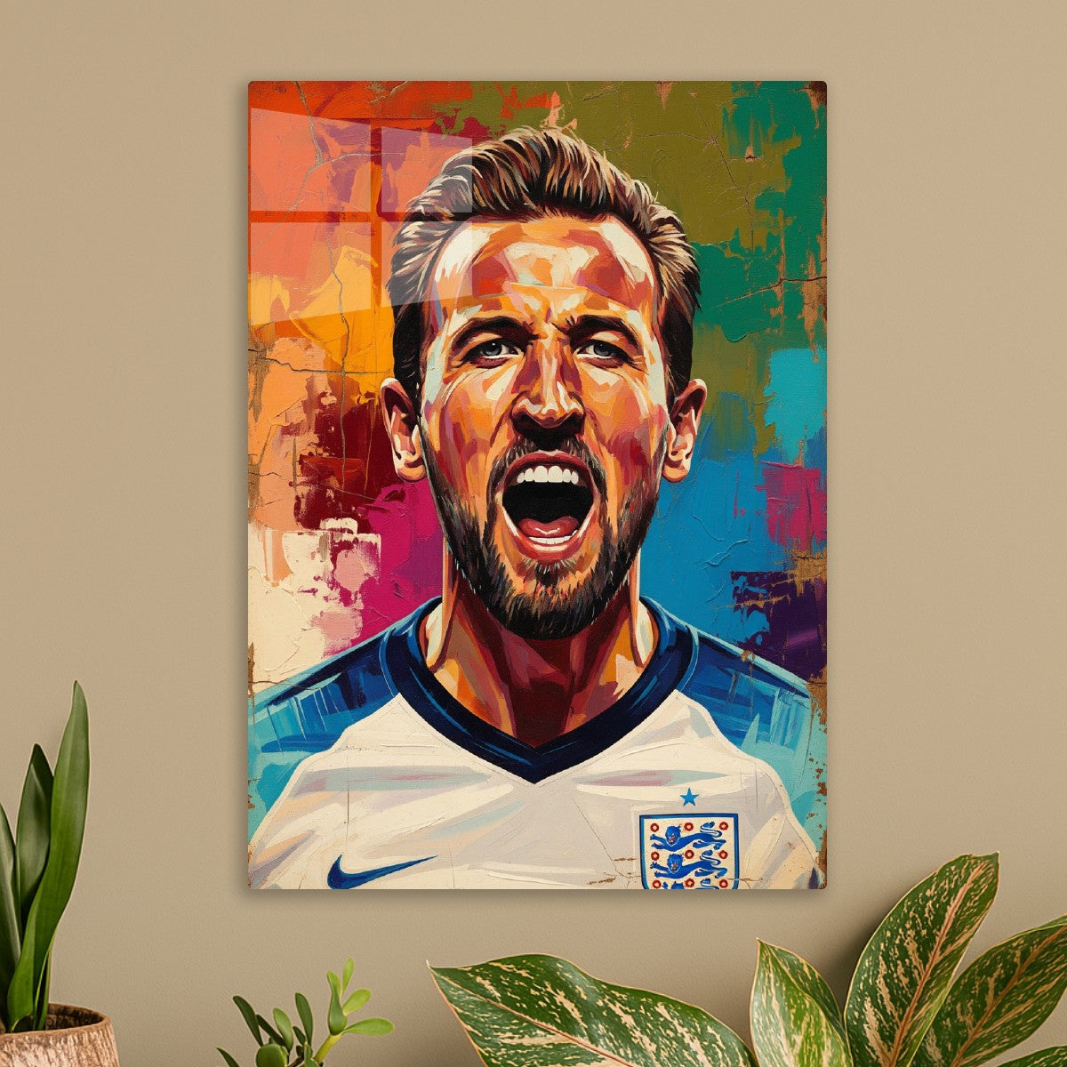 Harry Kane abstract art