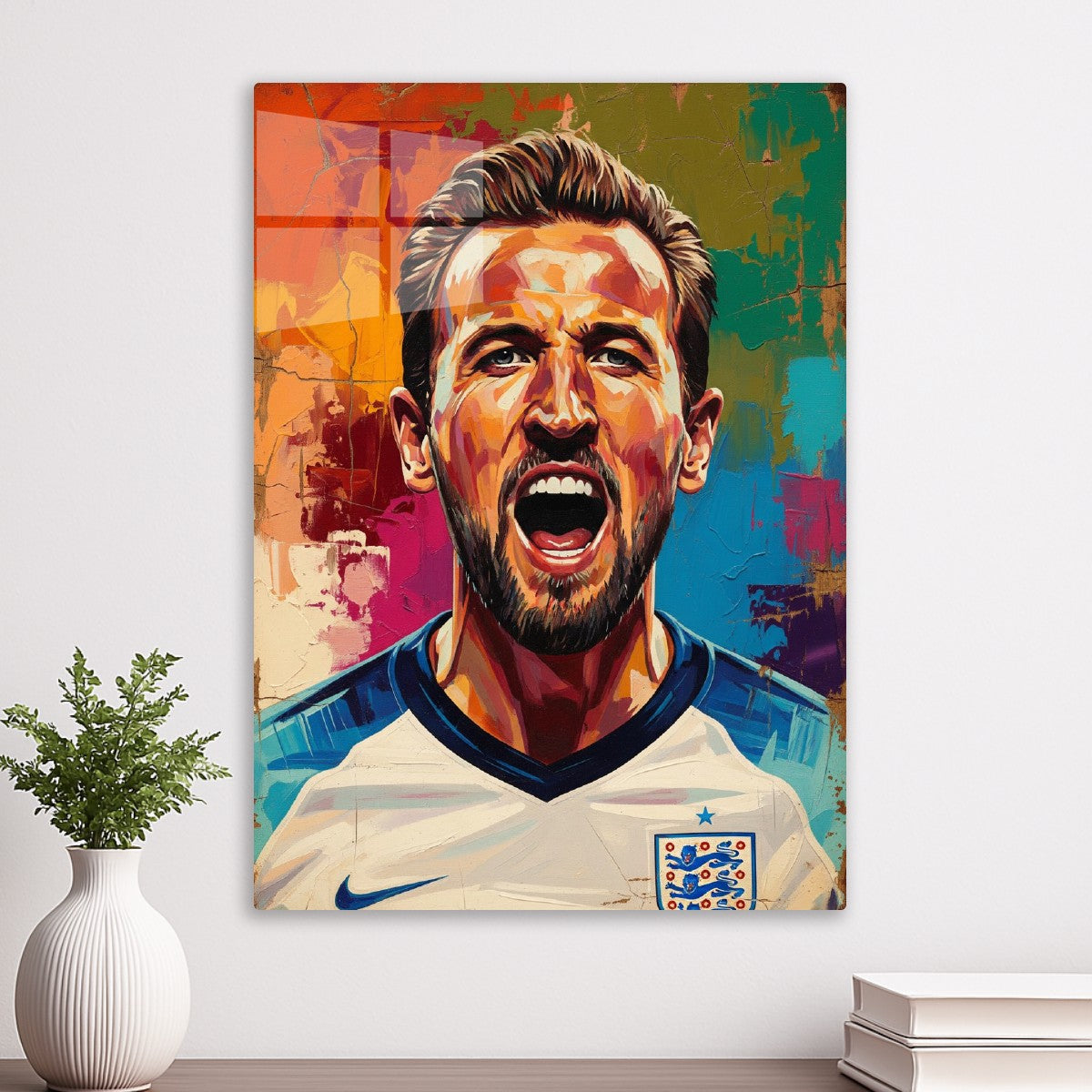 Harry Kane abstract art