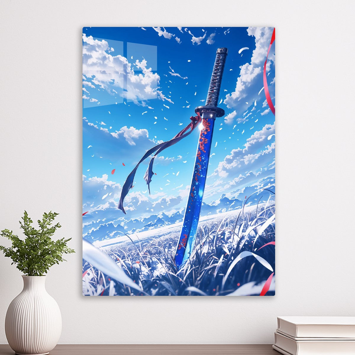 Clear Sky Anime Sword