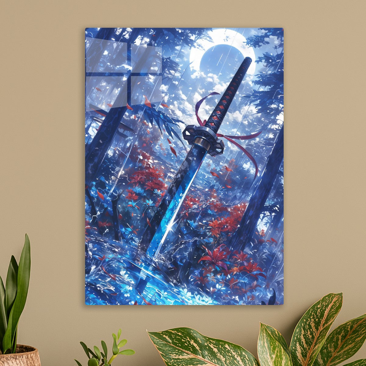 Moonlit Rain Katana