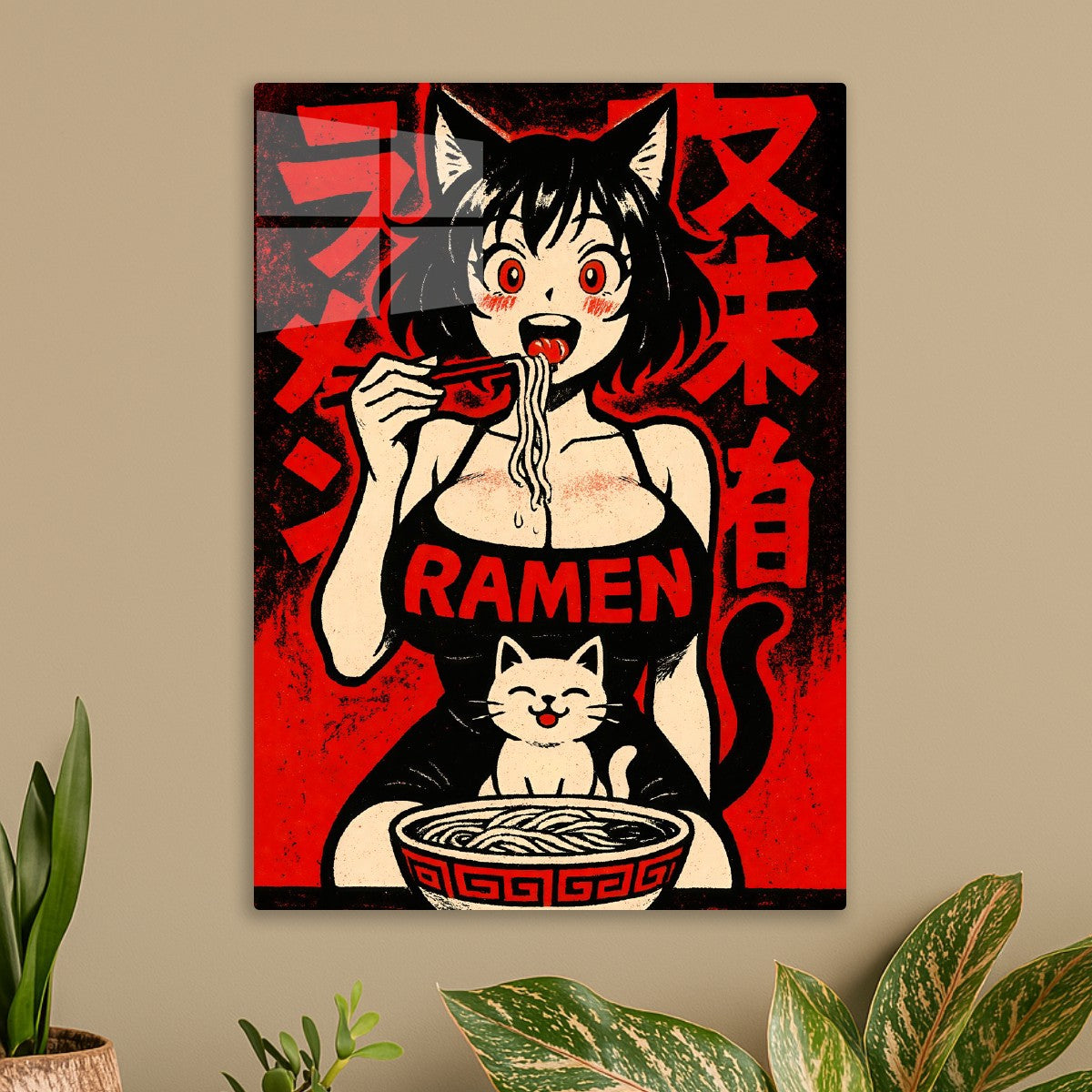Japanese Sexy Ramen Cat Girl