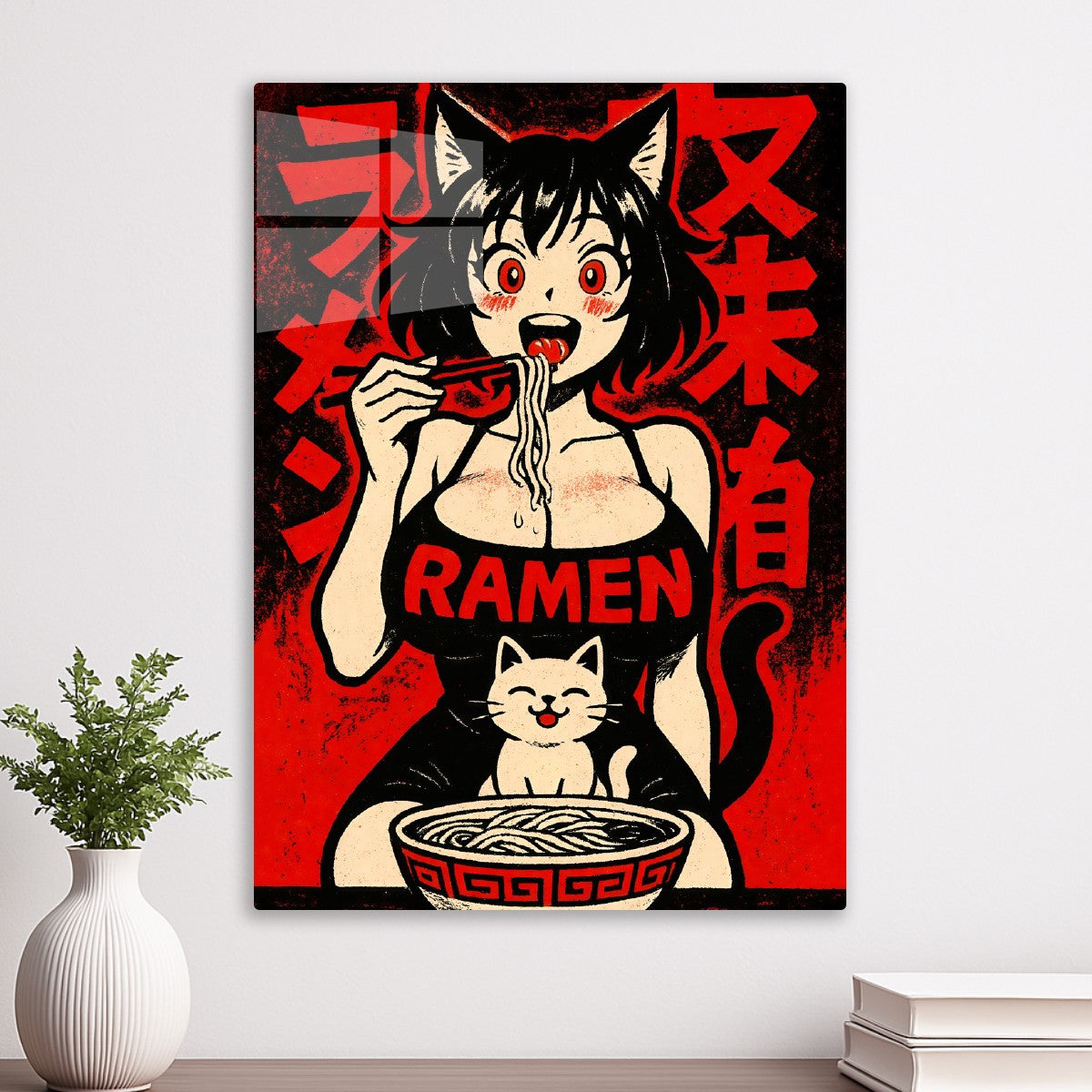 Japanese Sexy Ramen Cat Girl