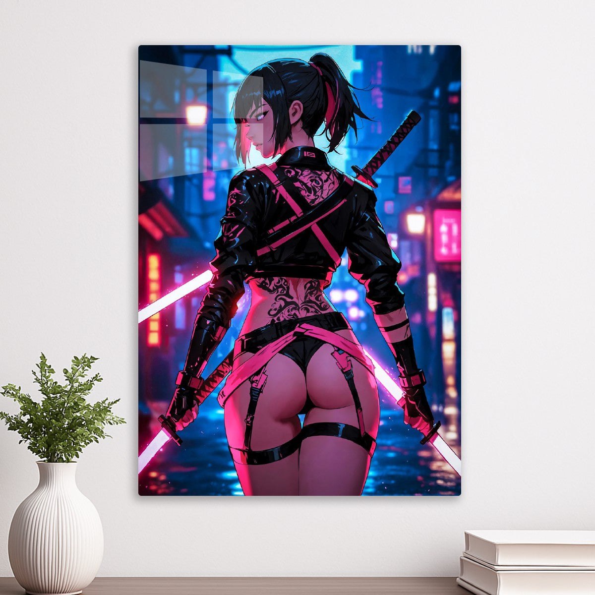Neon Fantasy Ninja Girl