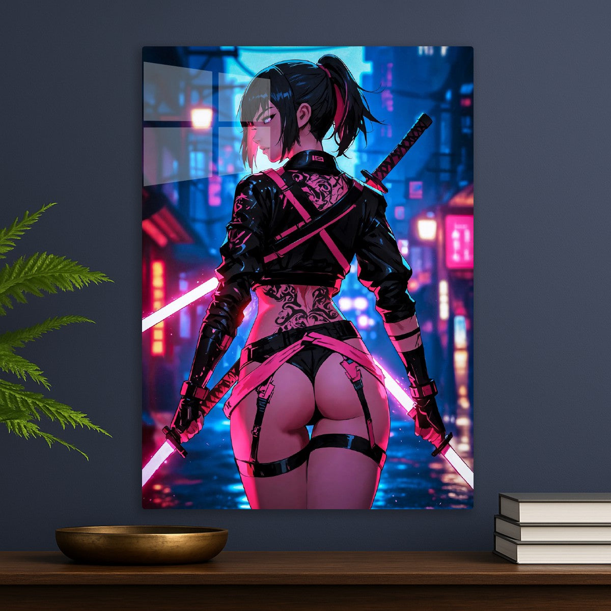 Neon Fantasy Ninja Girl