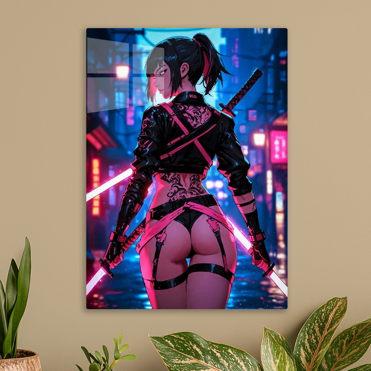 Neon Fantasy Ninja Girl