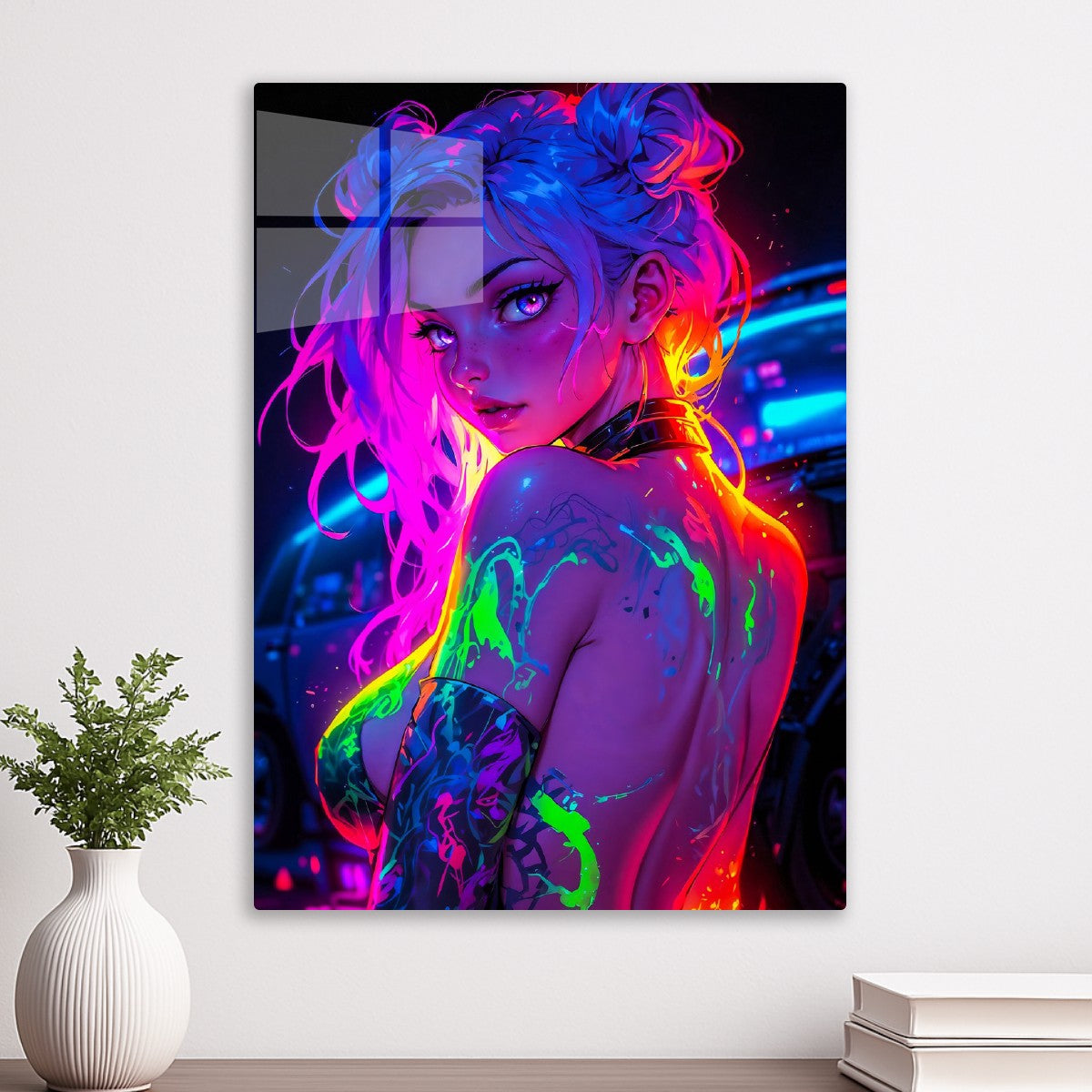 Beautiful Neon Girl