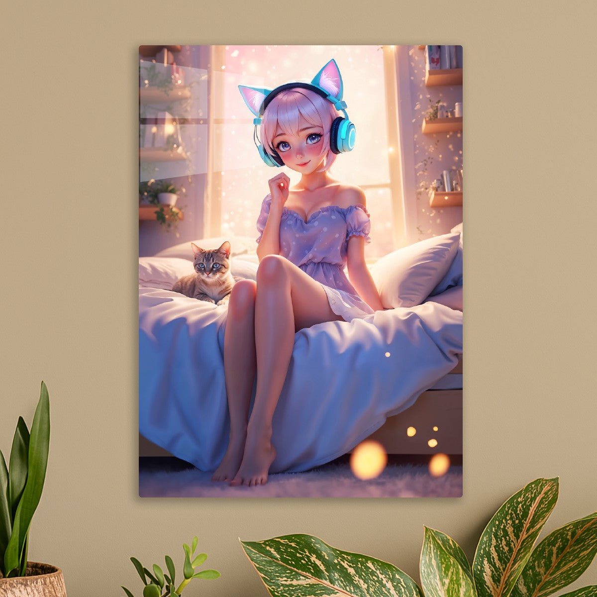 Cute Anime Cat Girl