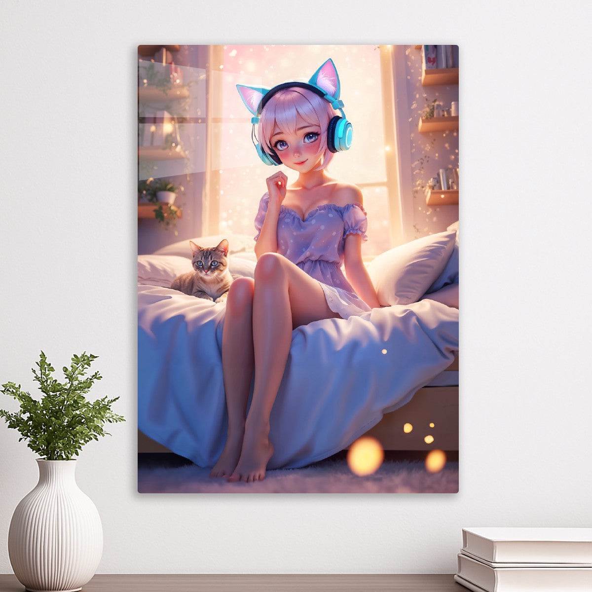 Cute Anime Cat Girl