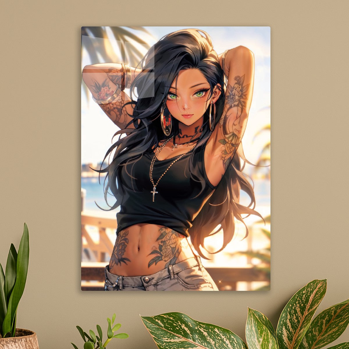Hot Anime Beach Girl