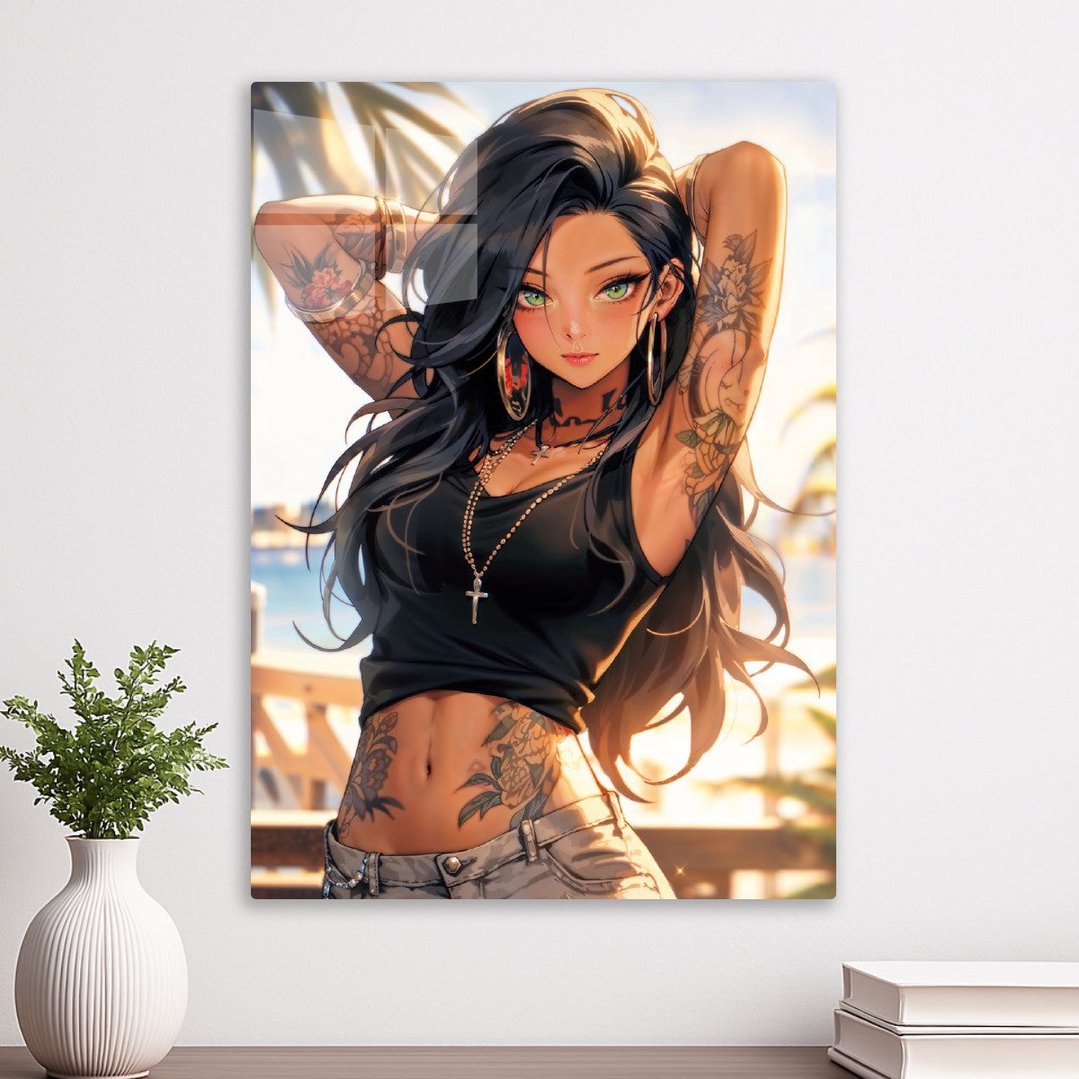 Hot Anime Beach Girl