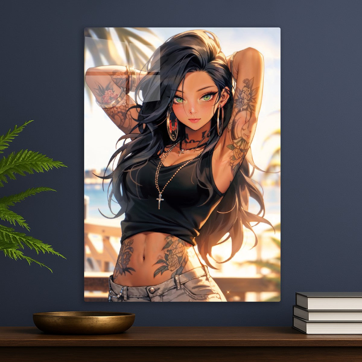 Hot Anime Beach Girl