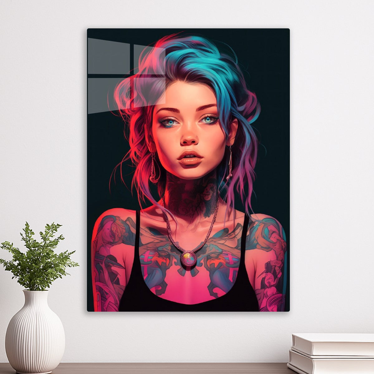 Cute Tattoo Girl