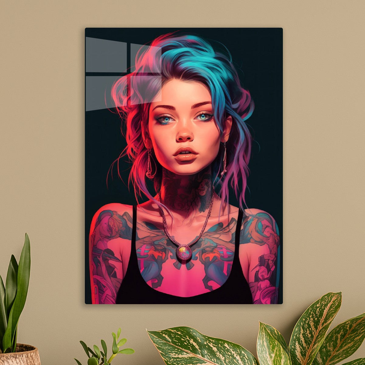 Cute Tattoo Girl