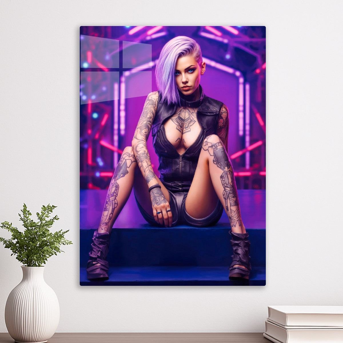 Tattoo Cyberpunk Girl