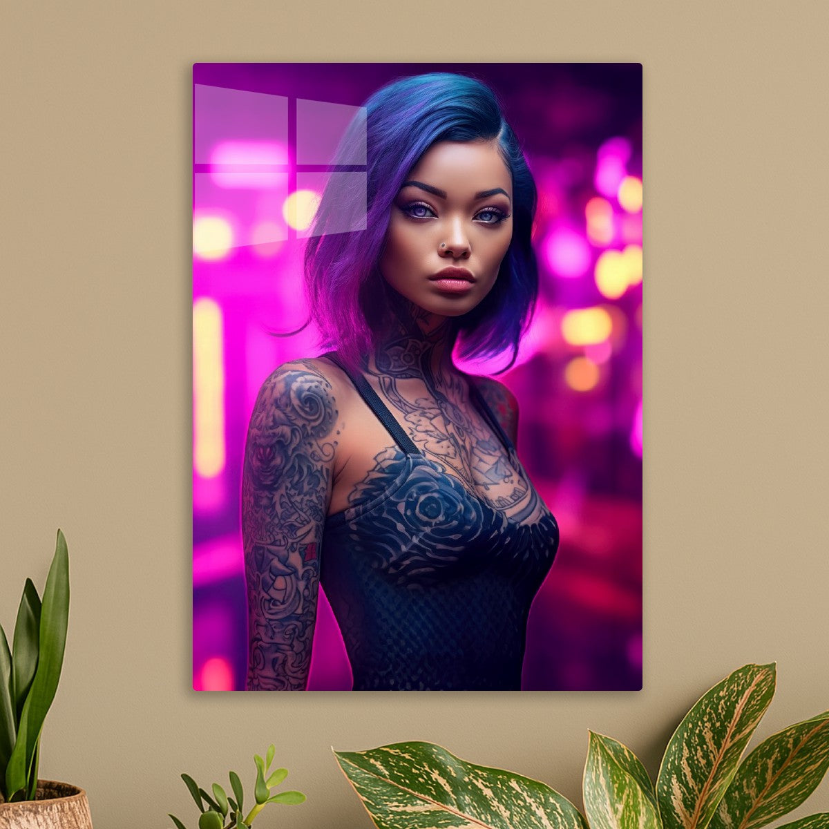 Asian Cyberpunk Girl