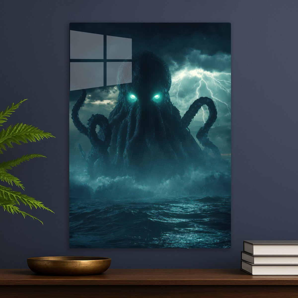 Cthulhu Rising from the Ocean