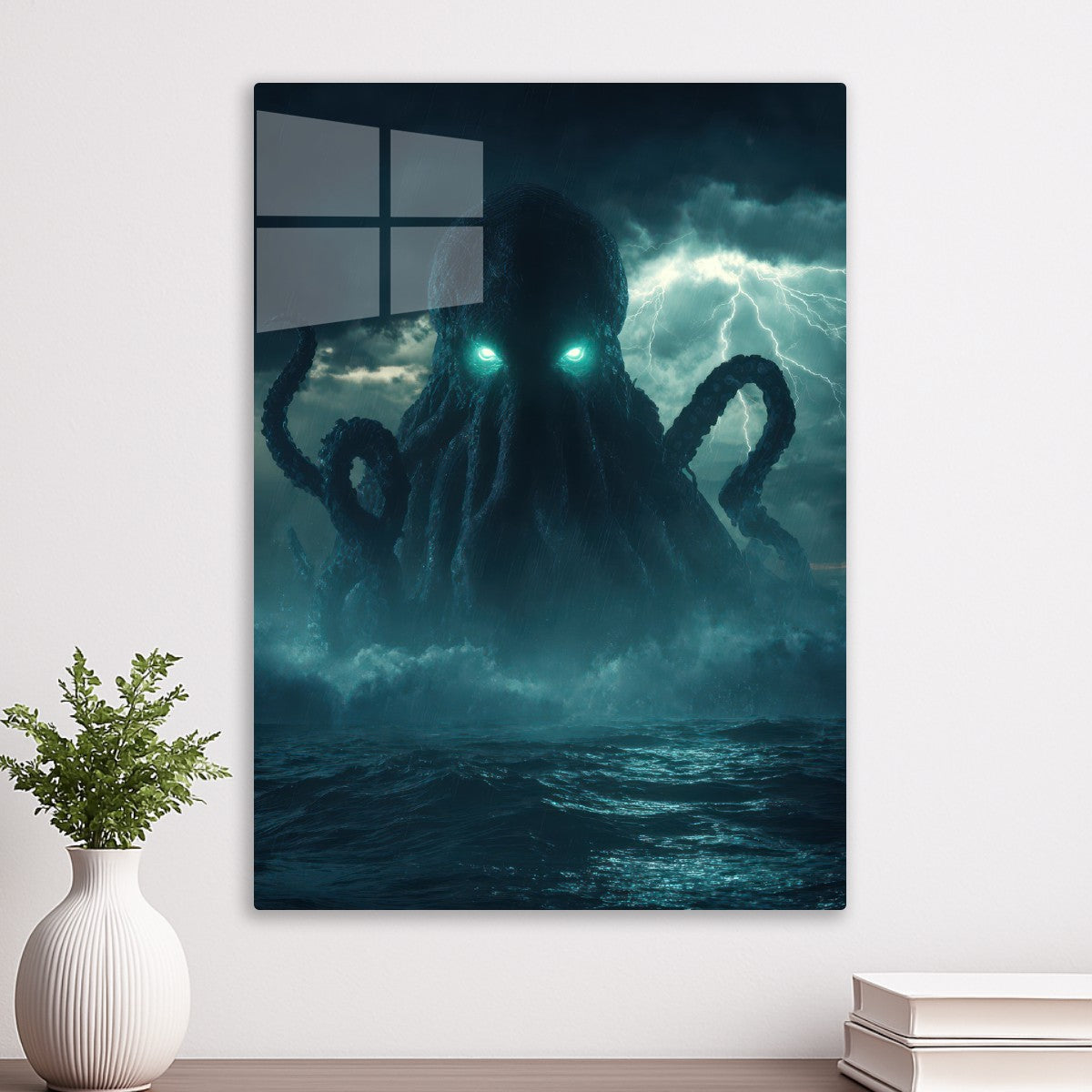 Cthulhu Rising from the Ocean