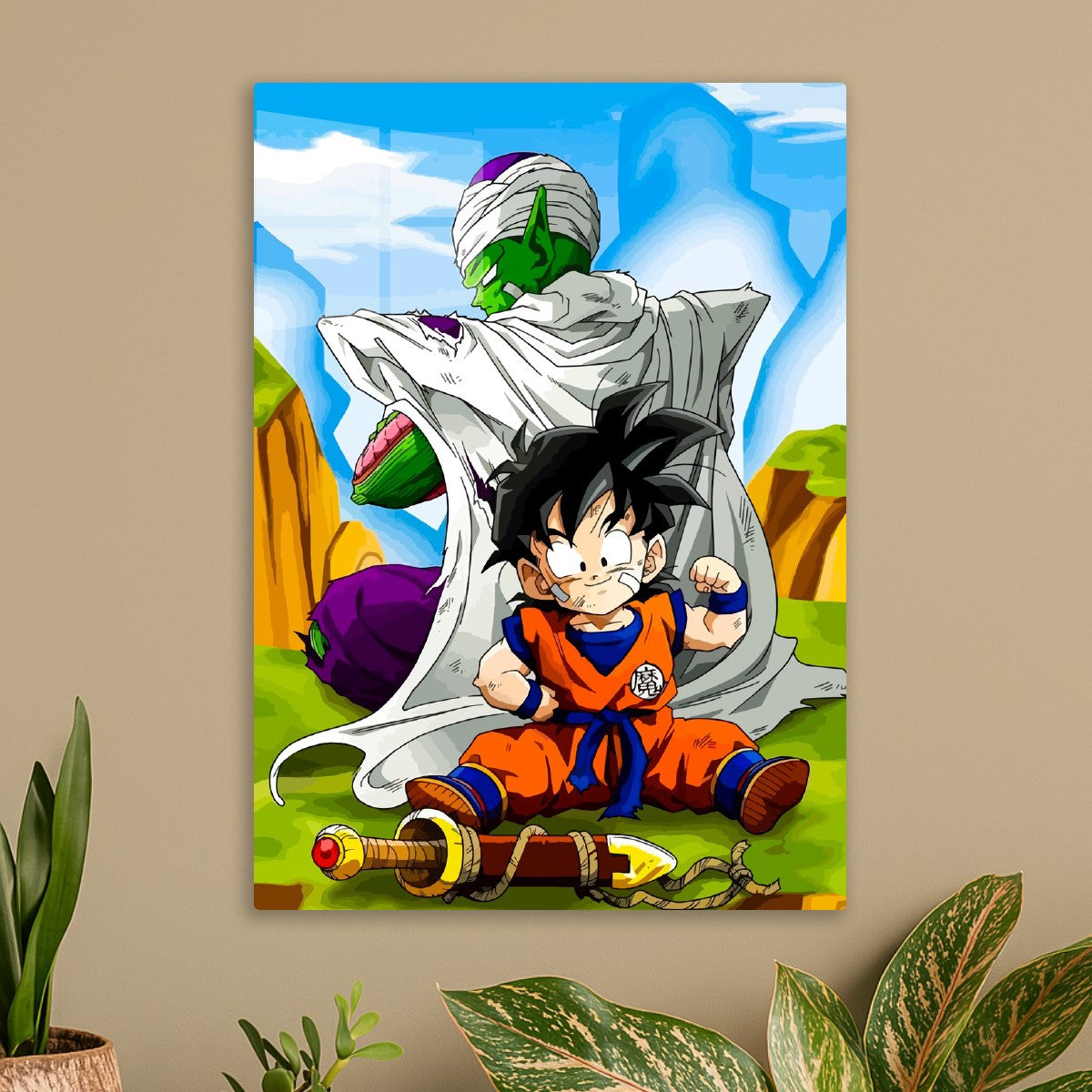 Kid Gohan and Piccolo, Dragon ball