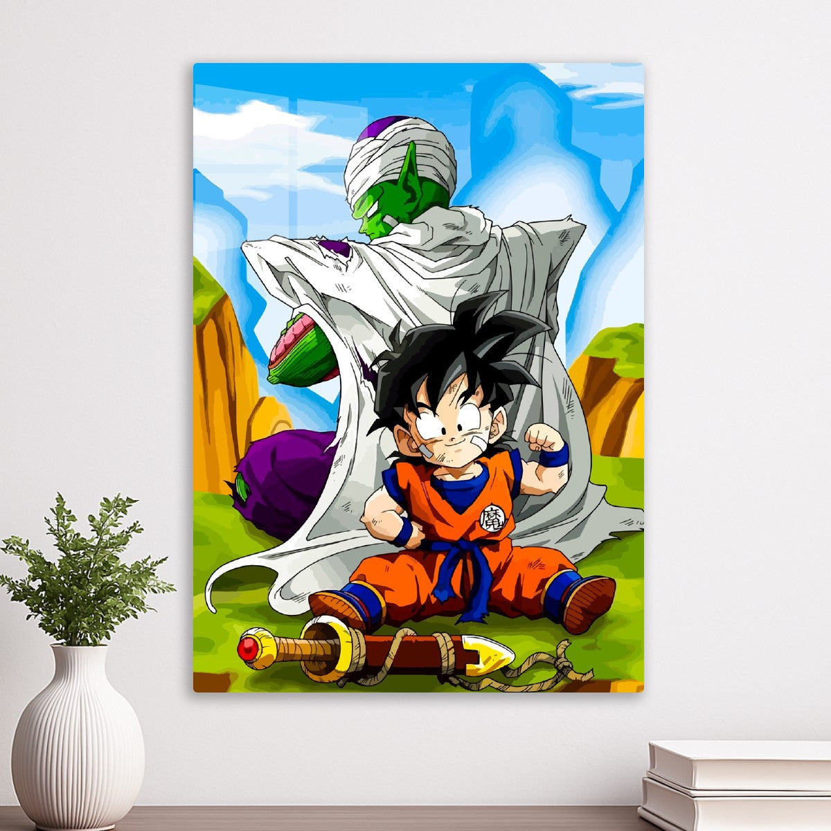 Kid Gohan and Piccolo, Dragon ball