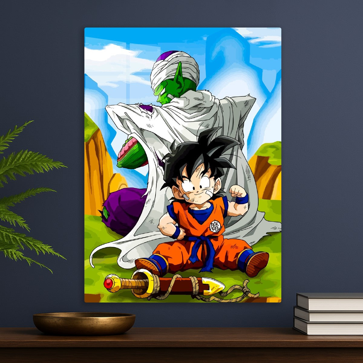 Kid Gohan and Piccolo, Dragon ball