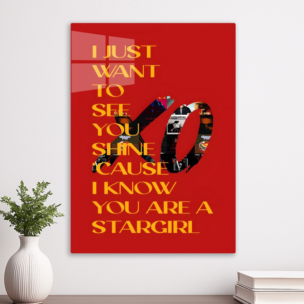 XO Stargirl Lyric Art