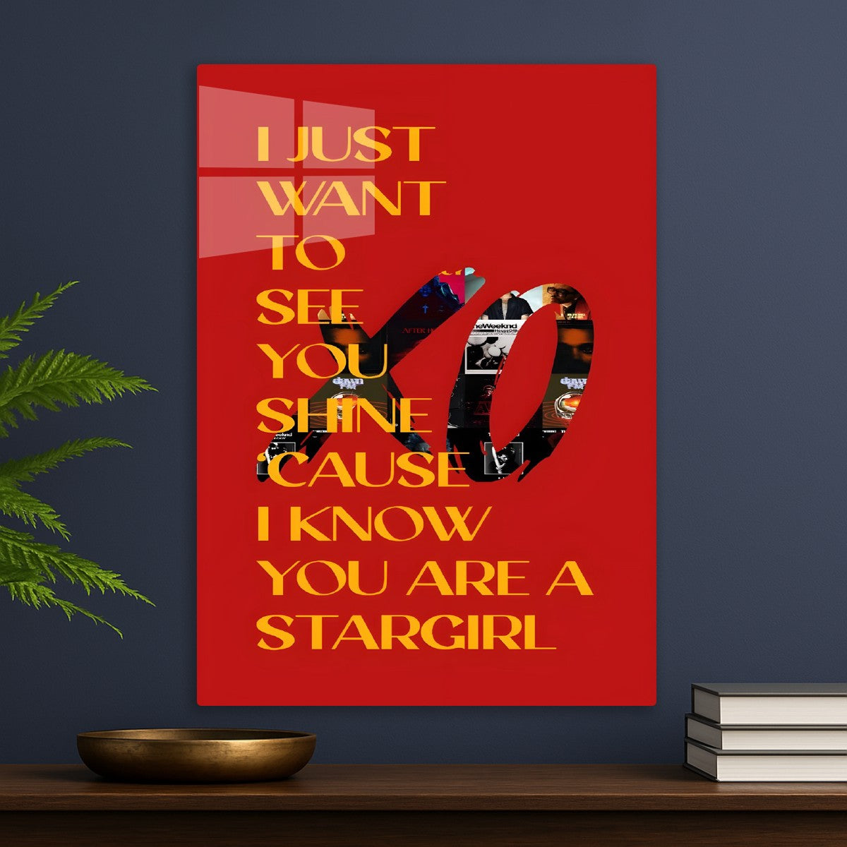 XO Stargirl Lyric Art
