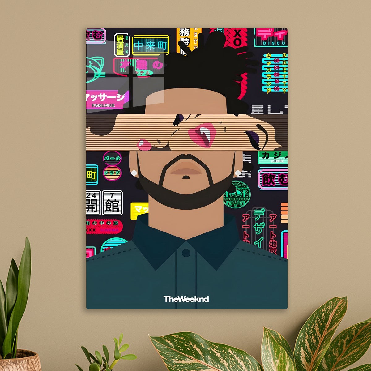 The Weeknd, Japanese Cyberpunk style