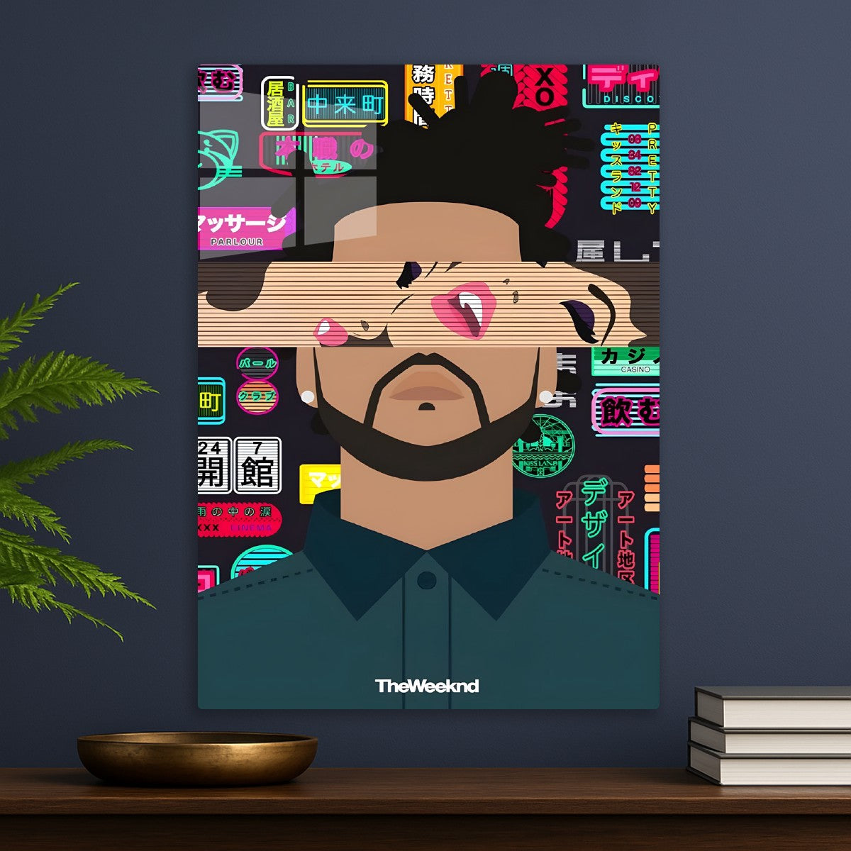 The Weeknd, Japanese Cyberpunk style